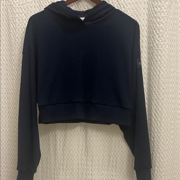 ALO Muse Hoodie XS Navy - Picture 1 of 4